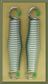 Quality = SAFETY & COMFORT Heavy Duty 2 Porch SWING SPRINGS,8.25" 